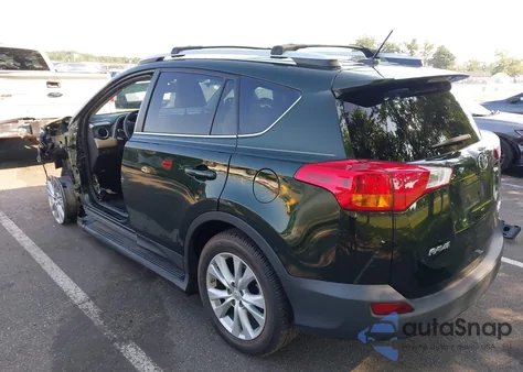 2013 Toyota Rav4 Limited from USA, damaged, VIN 2T3DFREV5DW112836
